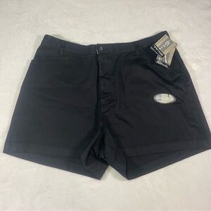 Lee Khakis stretch Women's Shorts Black Size 18M  NWT